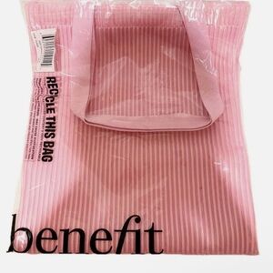Benefit Pink textured Tote Bag 2024